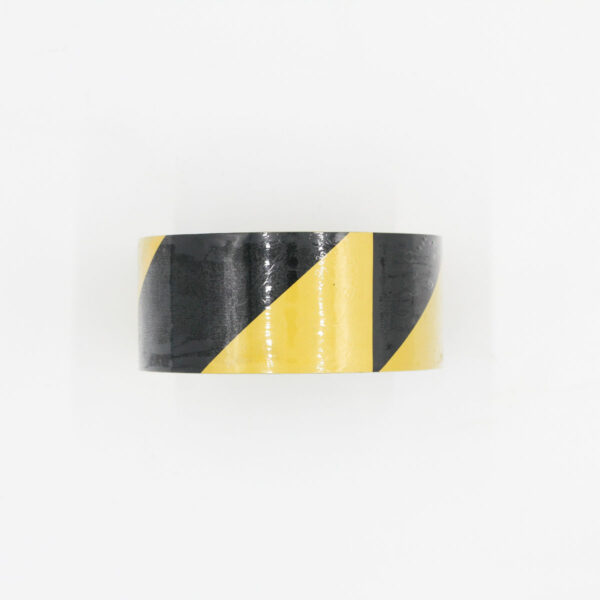 Black/Yellow Hazard Tape (Sticky) - Image 2