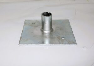 New - 5mm Heavy Duty Galvanised Base Plates